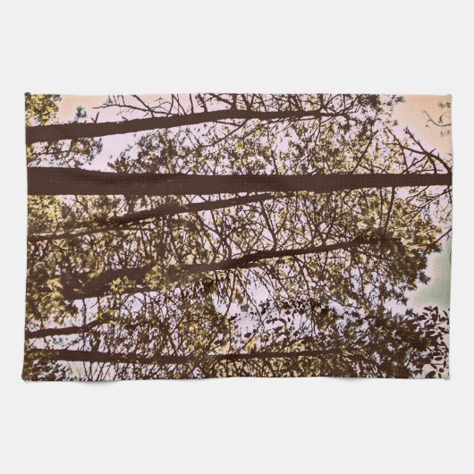 木々の色 キッチンタオル (横)