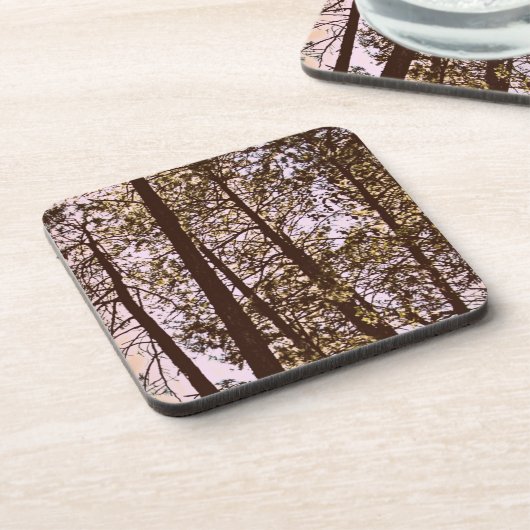 木々の色 コースター (左側)