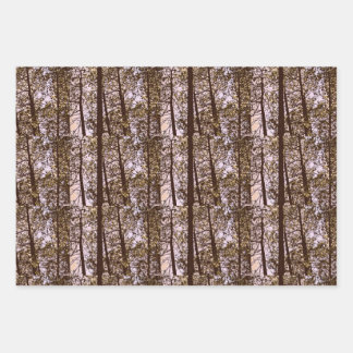 木々の色 ラッピングペーパーシート