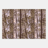 木々の色 ラッピングペーパーシート (正面)
