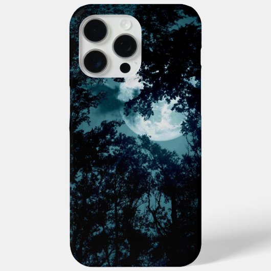 木々の間から漏れる月の光 Case-Mate iPhoneケース (裏面)