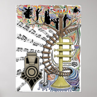 「木々の間から聞こえる音」 ポスター