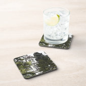 木々の間のサンクチュアリPlastic Coaster コースター (右側)