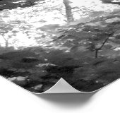 木々の間の光 ポスター (角)