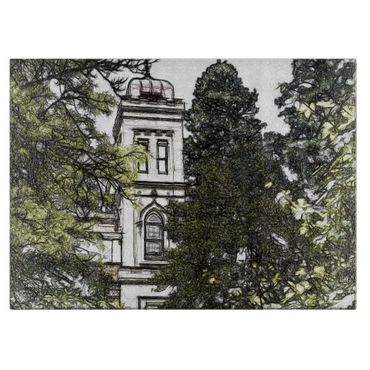 木々の間の聖域 カッティングボード (正面)