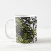 木々の間の聖域 コーヒーマグカップ (左)