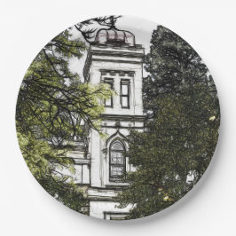 木々の間の聖域 ペーパープレート