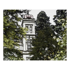 木々の間の聖域 ポスター