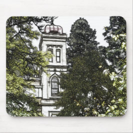 木々の間の聖域 マウスパッド