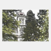 木々の間の聖域 ラッピングペーパーシート (正面2)