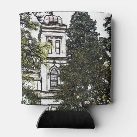 木々の間の聖域 缶クーラー (裏面)