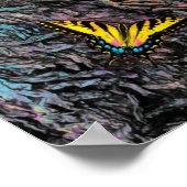 木々の間を ポスター (角)