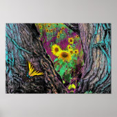 木々の間を ポスター (正面)