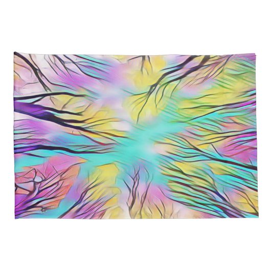 木々の間を 枕カバー (裏面-右)