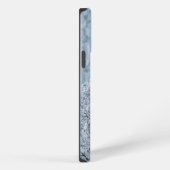 木々の雪景色 iPhoneケース (右側面)