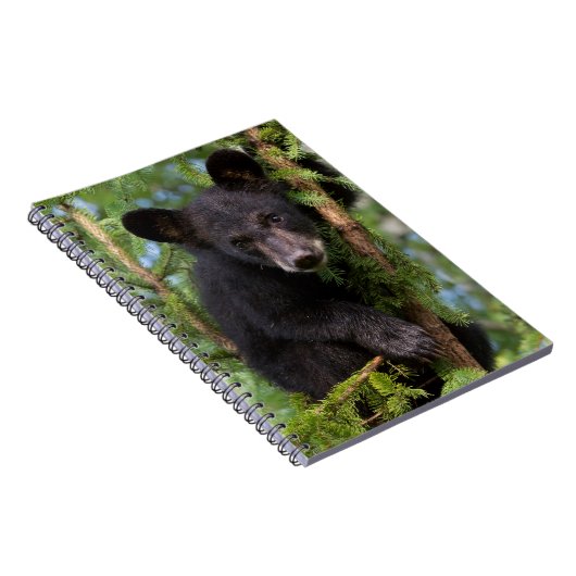 木々の黒い遊クマの仔 ノートブック (右側)
