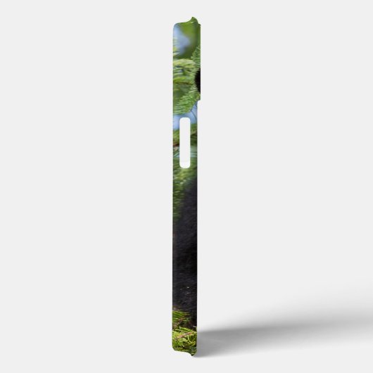 木々の黒い遊クマの仔 Case-Mate iPhoneケース (裏面 / 右)