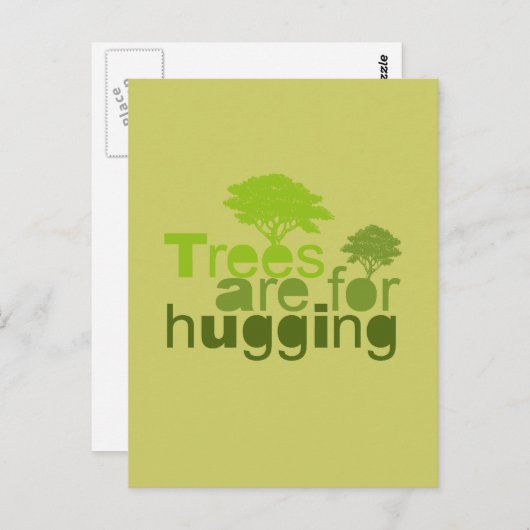 木々は抱きしめている ポストカード (正面/裏面)