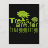 木々はTシャツを抱き込む/アースデイTシャツ ポストカード (正面)