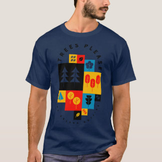 木々をお願い Tシャツ