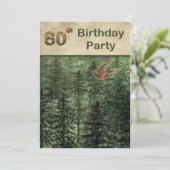 木々誕生会の森80 招待状 (スタンド正面)