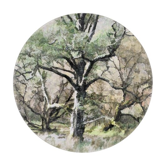 木々 カッティングボード (正面)