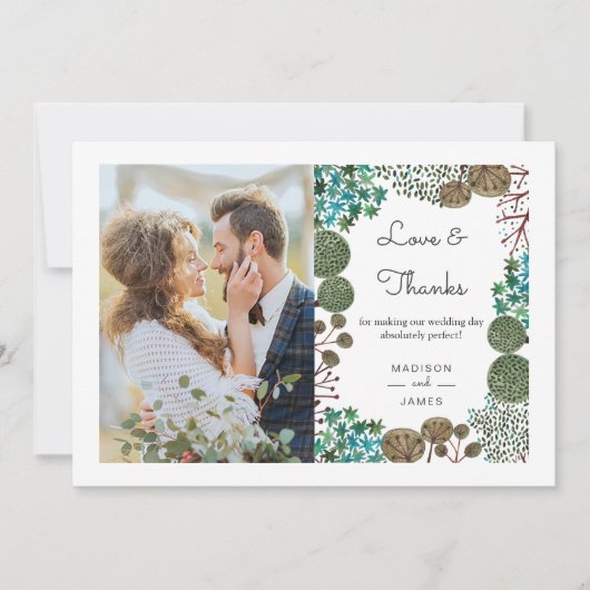 木々 林 森 | ありがとう | カード (正面)