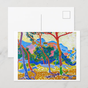 木々 Andre Derain ポストカード