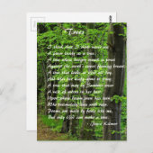 木々by: Joyce Klimer ポストカード (正面/裏面)