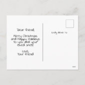 木おもしろいレックス シーズンポストカード (裏面)