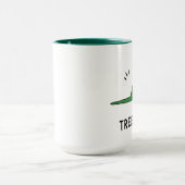 木おもしろいレックス マグカップ (中央)