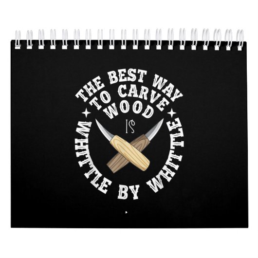 木おもしろい彫り木工具 カレンダー (カバー)