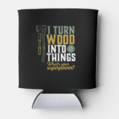 木おもしろい材を物に変える大工さん 缶クーラー (正面)