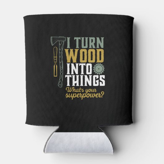 木おもしろい材を物に変える大工さん 缶クーラー (裏面)