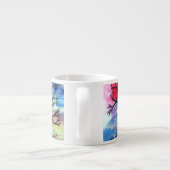 木およびインク透明な層 エスプレッソカップ (裏面)