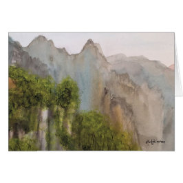 木および山 カード