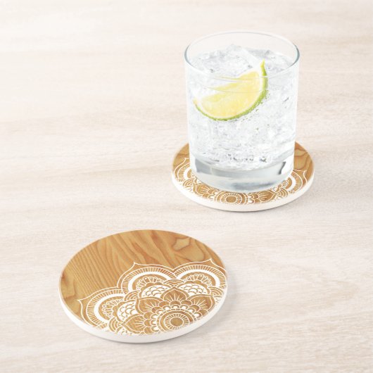 木および曼荼羅 コースター (側面)