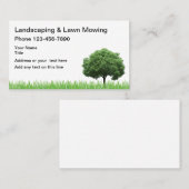 木および草の造園 名刺 (正面/裏面)