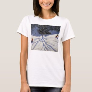 木および2 tobogganers tシャツ
