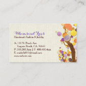 木お洒落々+Burlapモノグラム 名刺 (裏面)