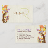 木お洒落々+Burlapモノグラム 名刺 (正面/裏面)