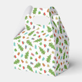 木お洒落と贈り物メリークリスマス フェイバーボックス (裏面サイド)