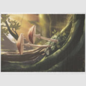 木お洒落の切り離し 薄葉紙 (正面)