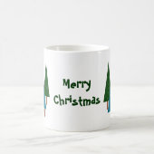 木お洒落材 コーヒーマグカップ (中央)