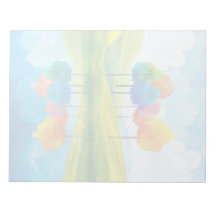 木お洒落- 11インチx 8.5インチメモ帳