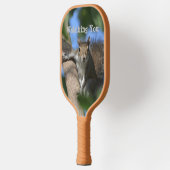 木からあなたを見るリス ピックルボールラケット (左)