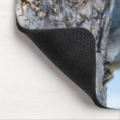 木からのぞき出す奇妙なリス マウスパッド (コーナー)