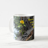 木からの花成長するのコーヒー・マグ コーヒーマグカップ (正面左)