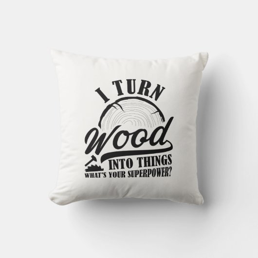 木から木へ変わる クッション (正面)