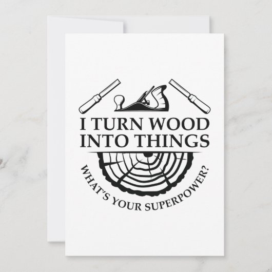 木から木へ変わる サンキューカード (正面)